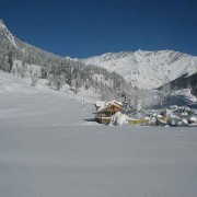 Skiing in solang Himalayas